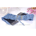 leisure wome's cording jean elastic belt